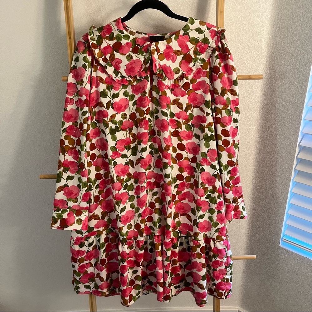 Who What Wear floral dress in size L